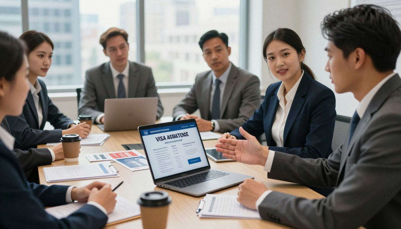 Visa Assistance Advertising